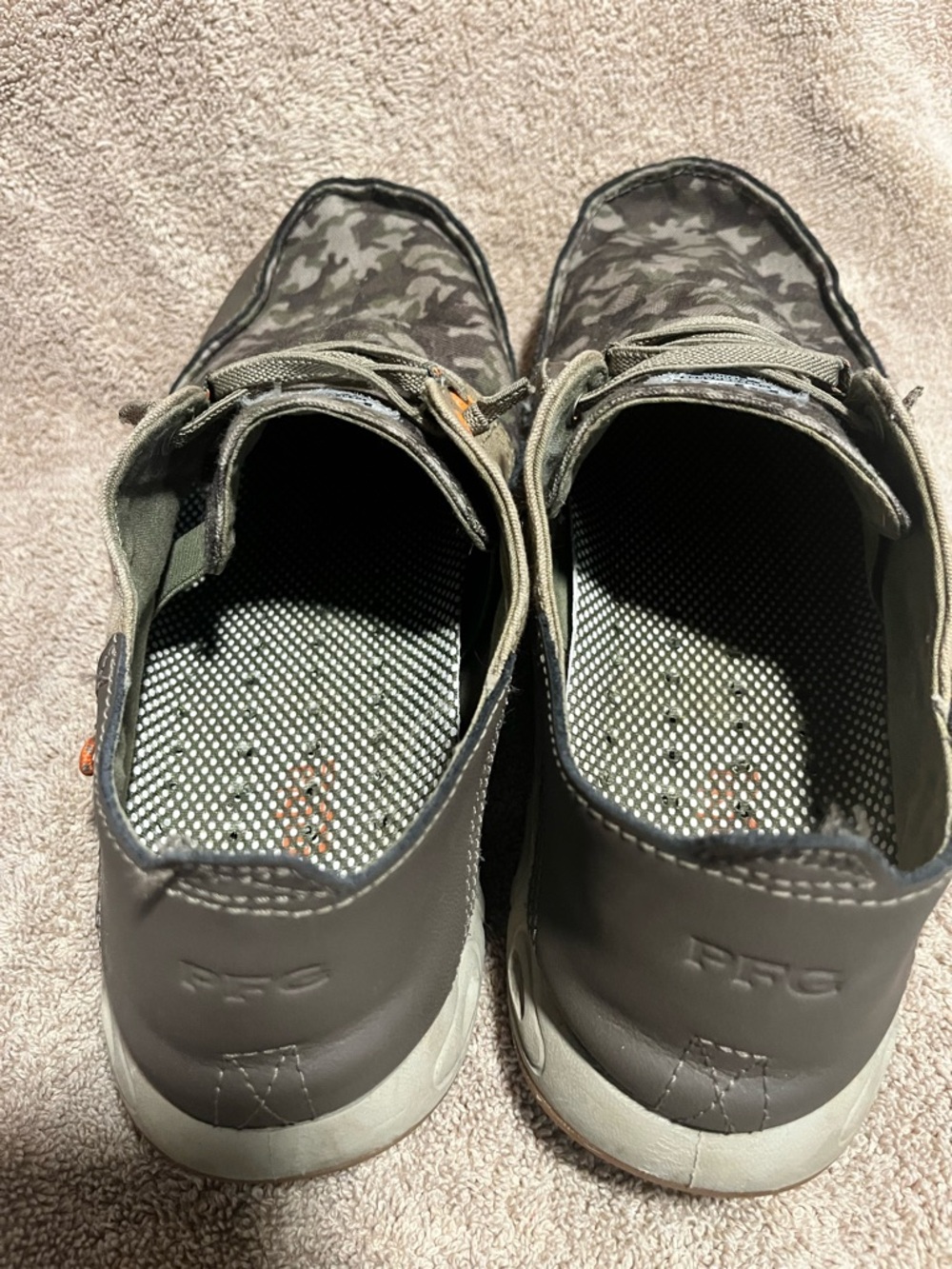 Columbia PFG Camo Bahama Vent Relaxed Men's Size 12 Fishing Hunting Boat Shoes - Picture 5 of 7